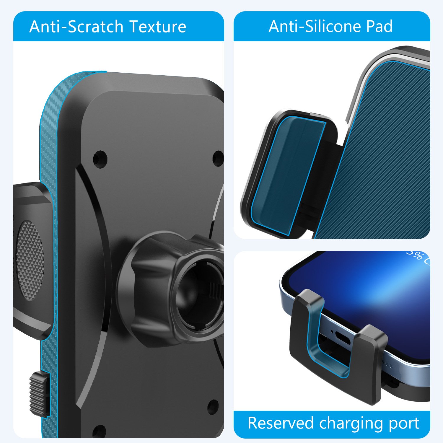 Factory Manufacture Dashboard Mobile Phone Holder for Car Universal Extension-type Phone Mount Car Smartphone Car Holder