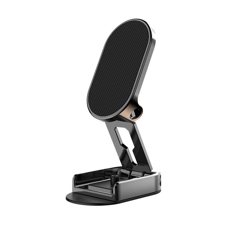 universal stable 360 rotation smart phone cell mobile holder foldable stand bracket alloy strong magnetic car phone holders