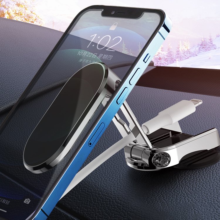 One Second Put and Take Magnetic Phone Holder for Car, Strong Magnet Car Mount for Dashboard Screens