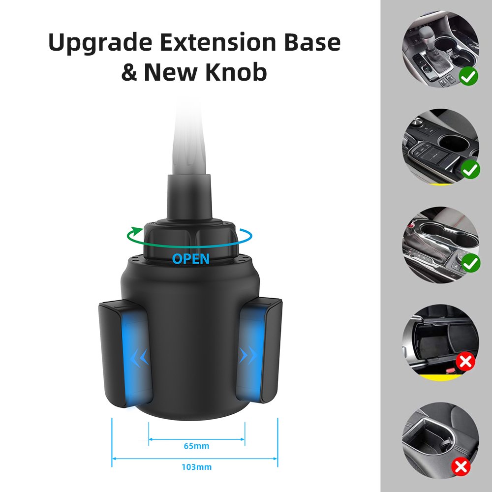 Flexible Gooseneck Cup Holder For Car Best Sellers In Usa 2023 Car Holder Phone Mount Cup Phone Holder