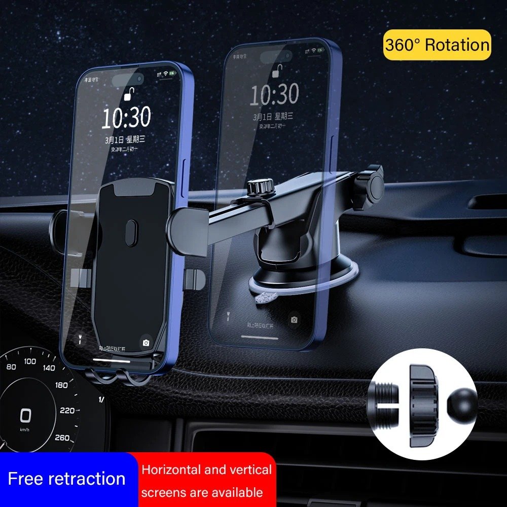Factory New Arrival Wholesale Customized Universal Dashboard Windshield Suction Cup Car Phone Holder Mobile Mount Stand For GPS