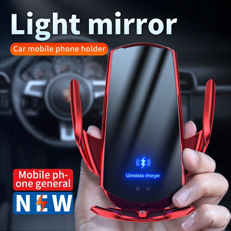 For Iphone For Samsung Touch Induction Car Mount Holder Q3 Fast Magnetic 15W Car Wireless Charger