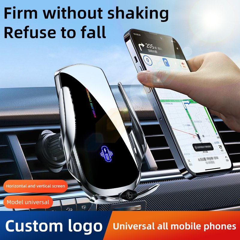 New Car Holder Phone Wireless Charger Phone Navigation Bracket Car Accessories Car Mount