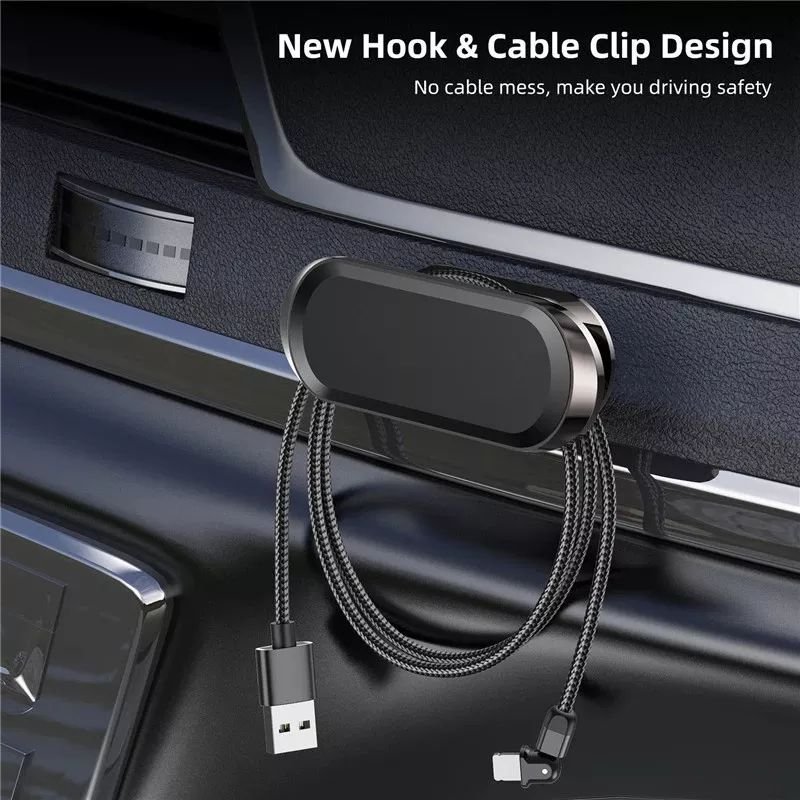 Custom Alloy Super Strong 8 PCS Magnetic 360 Rotating Car Phone Holder for iPhone 15 Pro Max Magnet GPS Car Support Mount