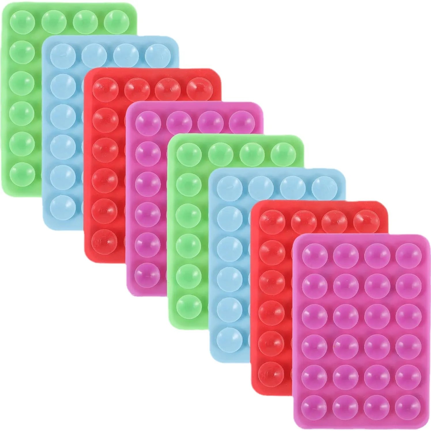 Side Silicone Suction Pad For Mobile Phone Fixture Suction Cup Backed Silicone Rubber Sucker Pad For Fix car phone holder