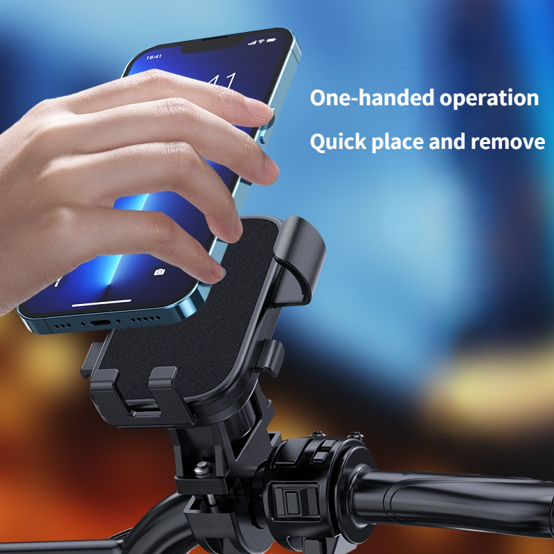 Universal Mobile Stand Phone Bike Mount Mobile Mount for Bicycle Electric Bike Motor Kit Handlebar Mounting Cell Phone Holder