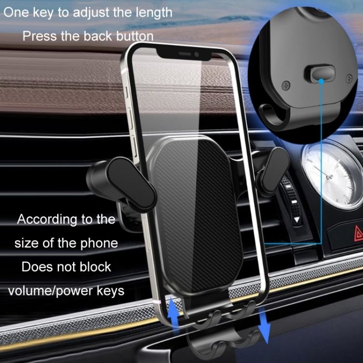 Cheap Air Vent Car Mount Phone Holder new Cell Phone Holder Universal Gravity Phone Holder in Car