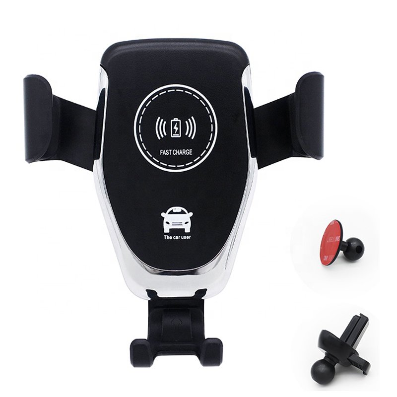 Fast Charging Wireless Car Charger Car Phone Holder for iPhone Samsung Huawei mi Inductive Charge Holder