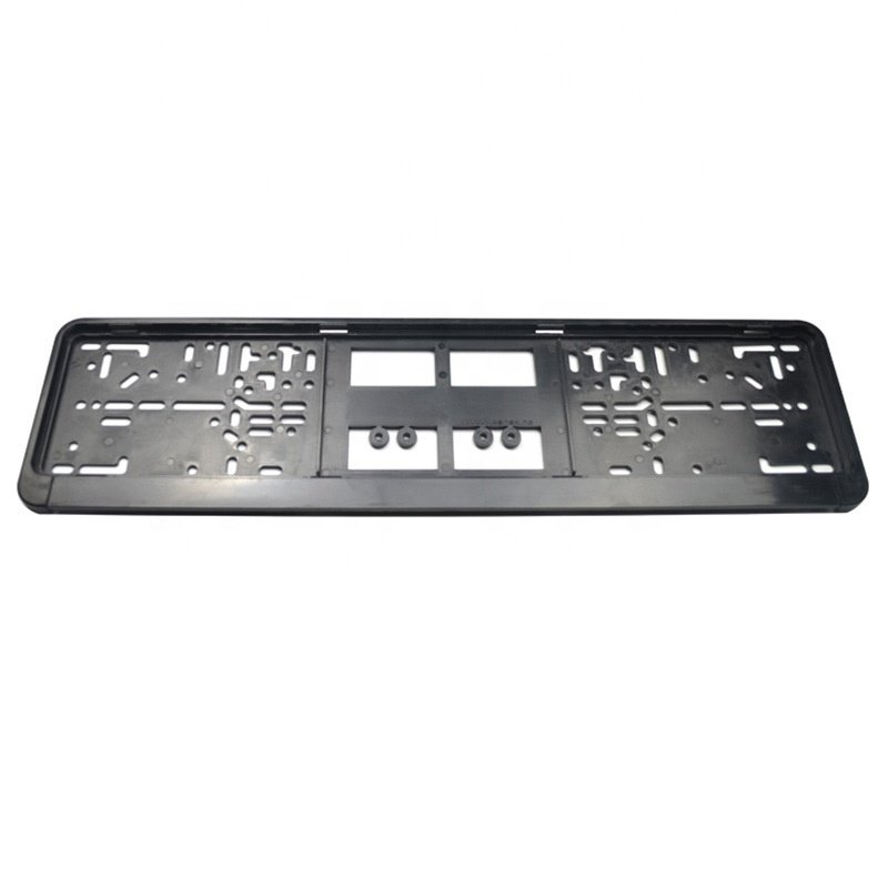 Car Accessories Universal Number Plate Holder European ABS Eu Plastic Car License Plate Frame For Car SUV Trucks
