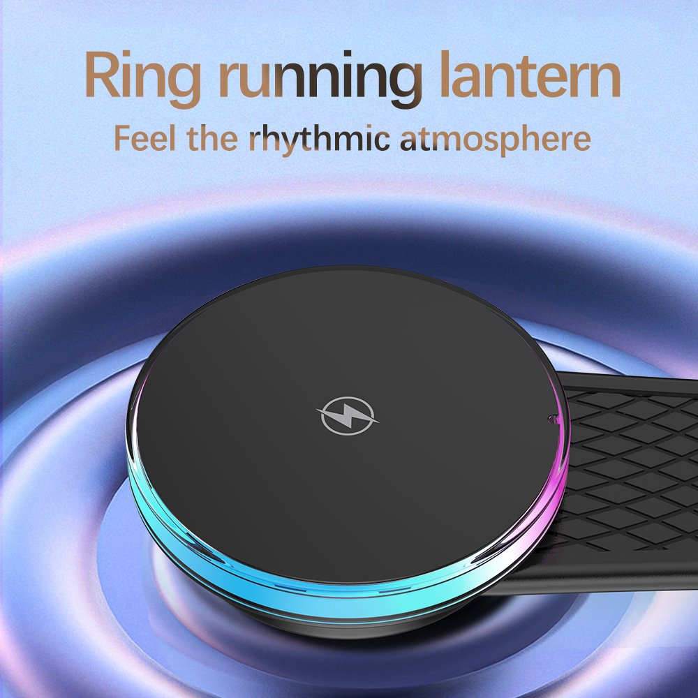NEW QI2 Standard LED N52 Magnetic Car Wireless Charger Phone Holder For iPhone Samsung Galaxy Bendable Car Charger Mount