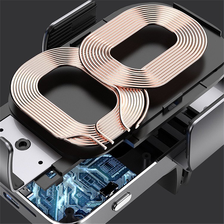 Car Vent Mount Smart Scutting Machine Mobile Charging OEM Wireless Car Charger TYPE-C Universal High Speed 10mm(max) 140g