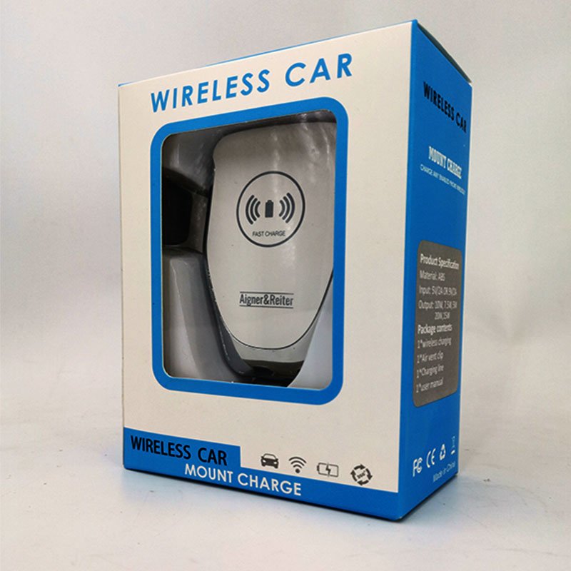15W Wireless Car Charger Mount USB Car Charger Fast Charging Auto Clamping Air Vent dashboard wireless car charger holder