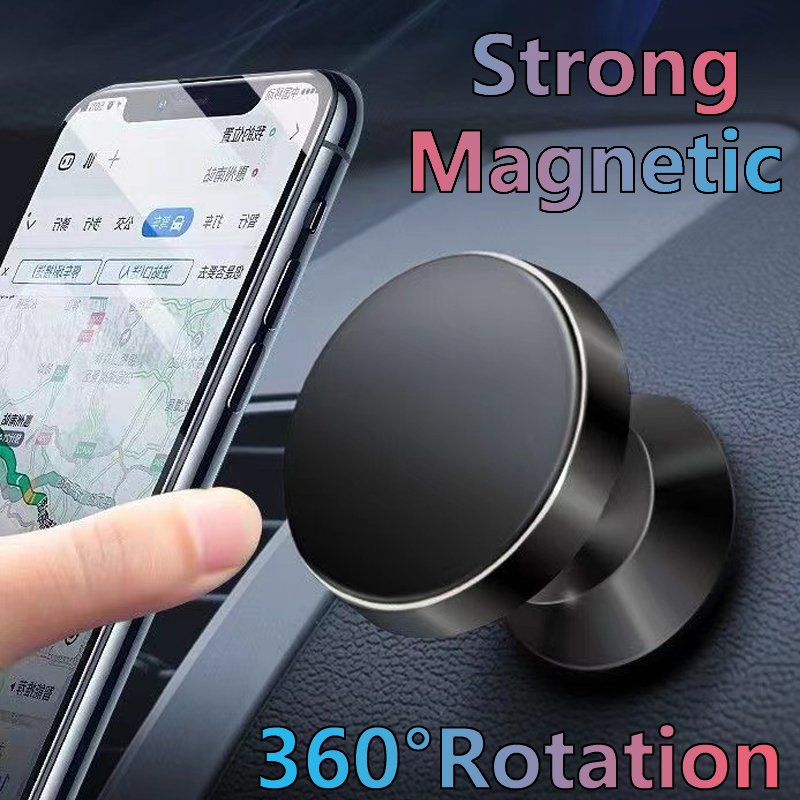 Customize logo multifunctional mini car phone holder magnetic dashboard desktop mobile stand holder