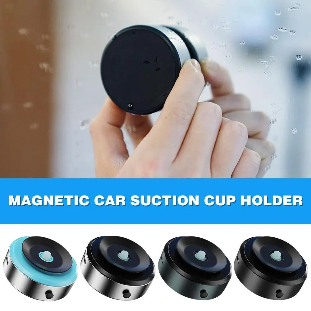 Hot Selling Cell Phone Car Mount Electric Vacuum Strong Suction Wall Mount Universal Stable Magnetic Mobile Phone Holder