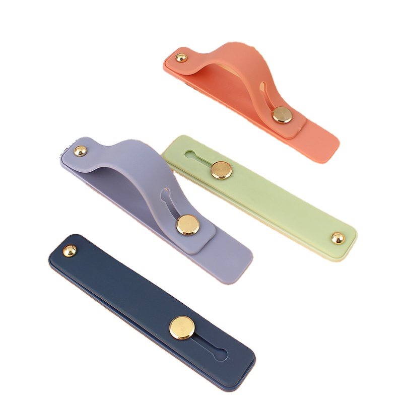 NEW Wrist Band Hand Band Finger Grip Mobile Phone Holder Stand Push Pull Universal Car Phone Socket Holder For All mobile phone