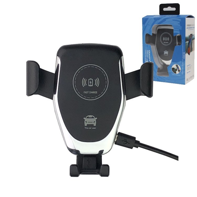 Charger car phone holder wireless charger smart sensor car mount wireless charger car