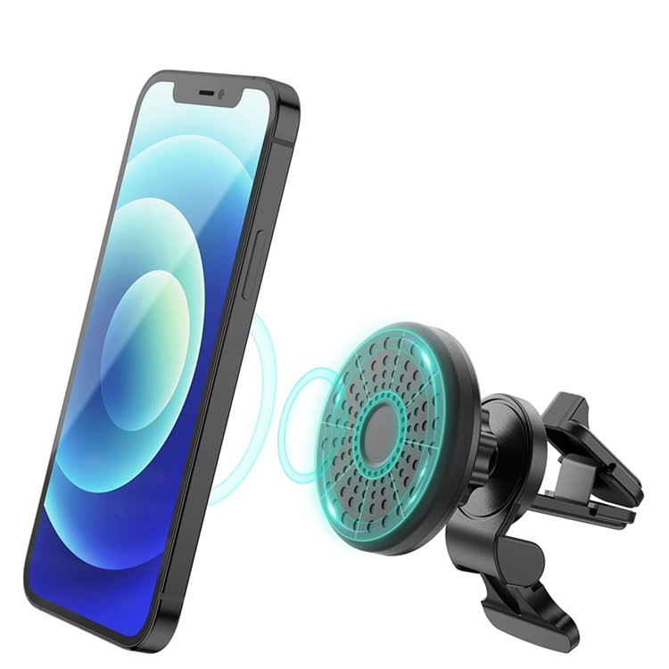 Support for holder car air vent clip 360 mobile cell magnetic car phone holder for car