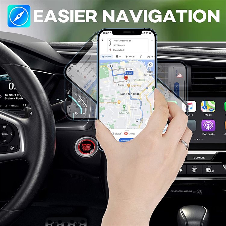 Support for holder car air vent clip 360 mobile cell magnetic car phone holder for car