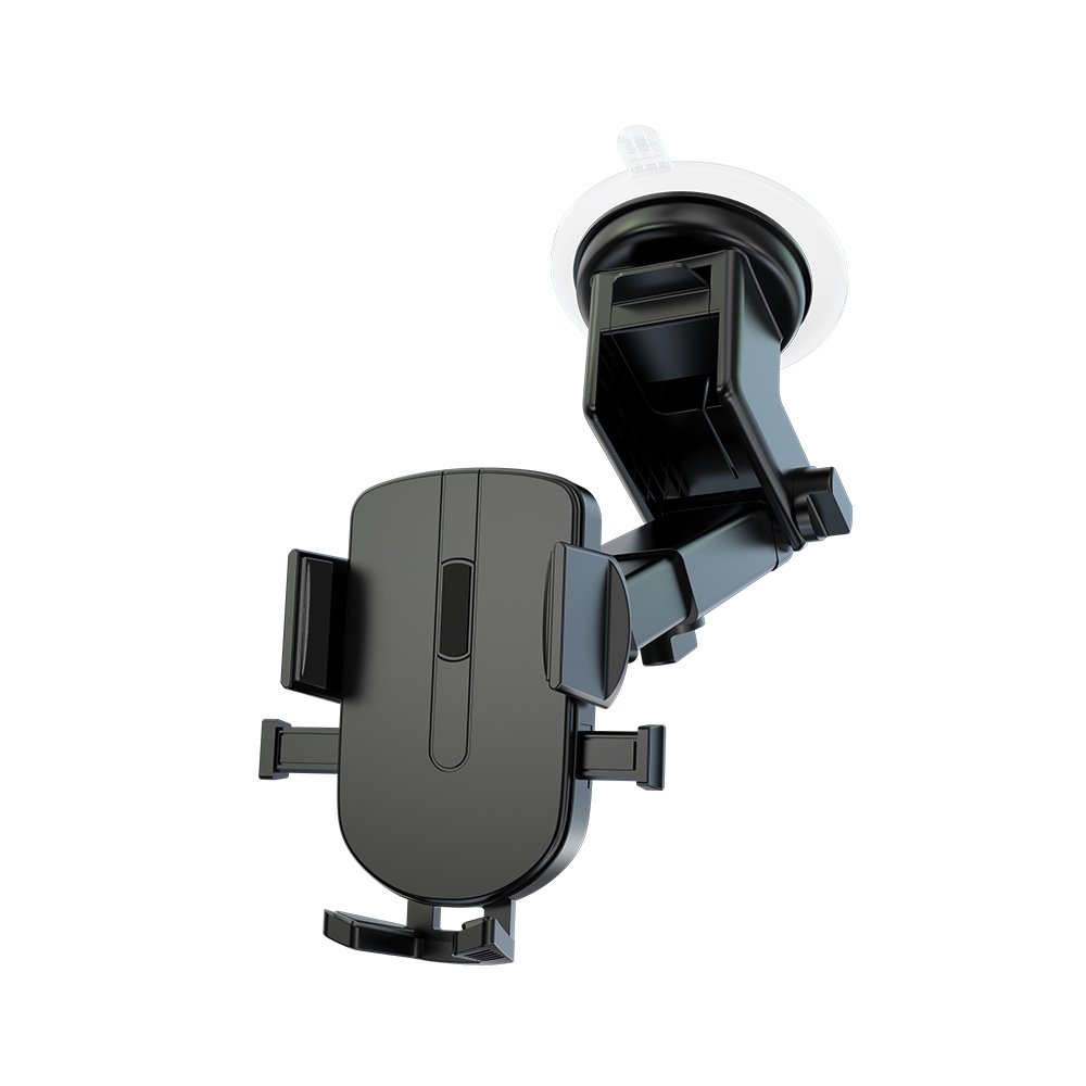 Wholesale Price Mobile Phone Mount Holder with Plastic+ Silicone Material Car Holder with 360 Degree Rotation