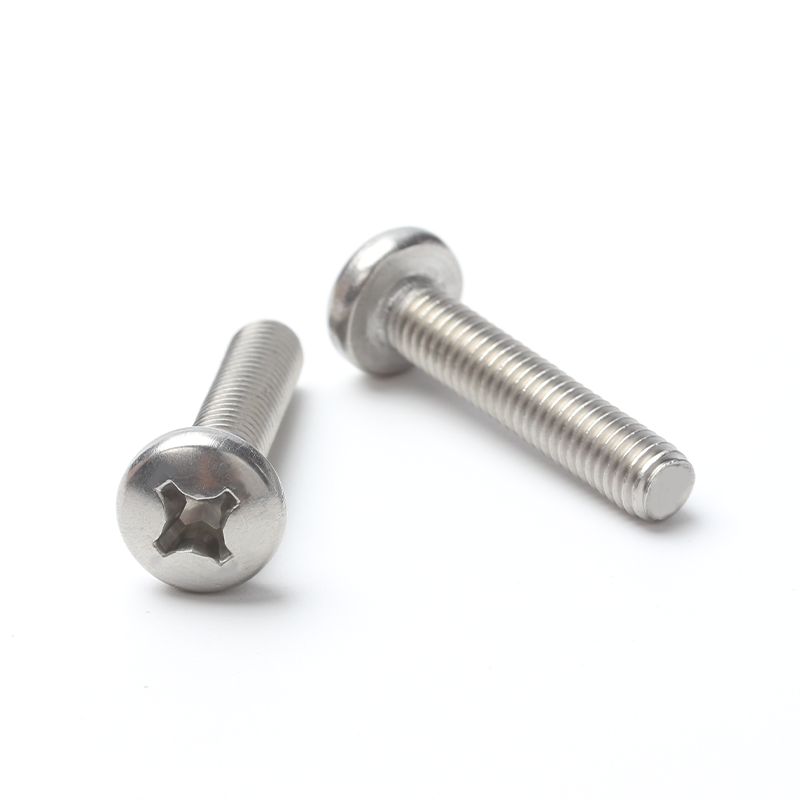 ISO7045 304 Stainless Steel Cross Recessed Pan Head Machine Screws