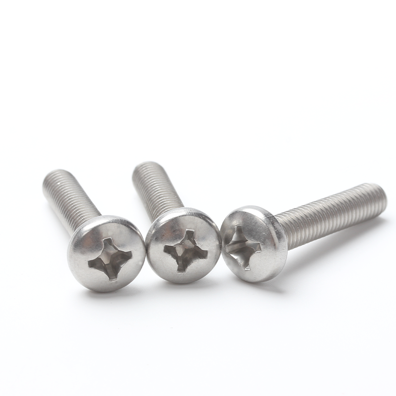 ISO7045 304 Stainless Steel Cross Recessed Pan Head Machine Screws