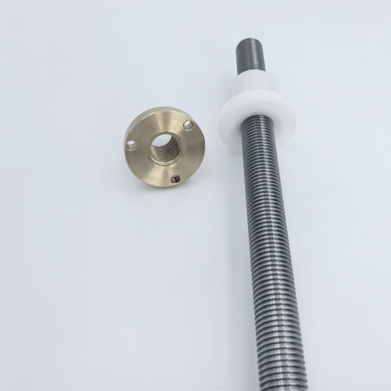 Tr 10mm 12mm 14mm 16mm 18mm 20mm 22mm 24mm 25mm 28mm 30mm 32mm CNC Router 3D Printer 304 Stainless Steel Trapezoidal Lead Screw