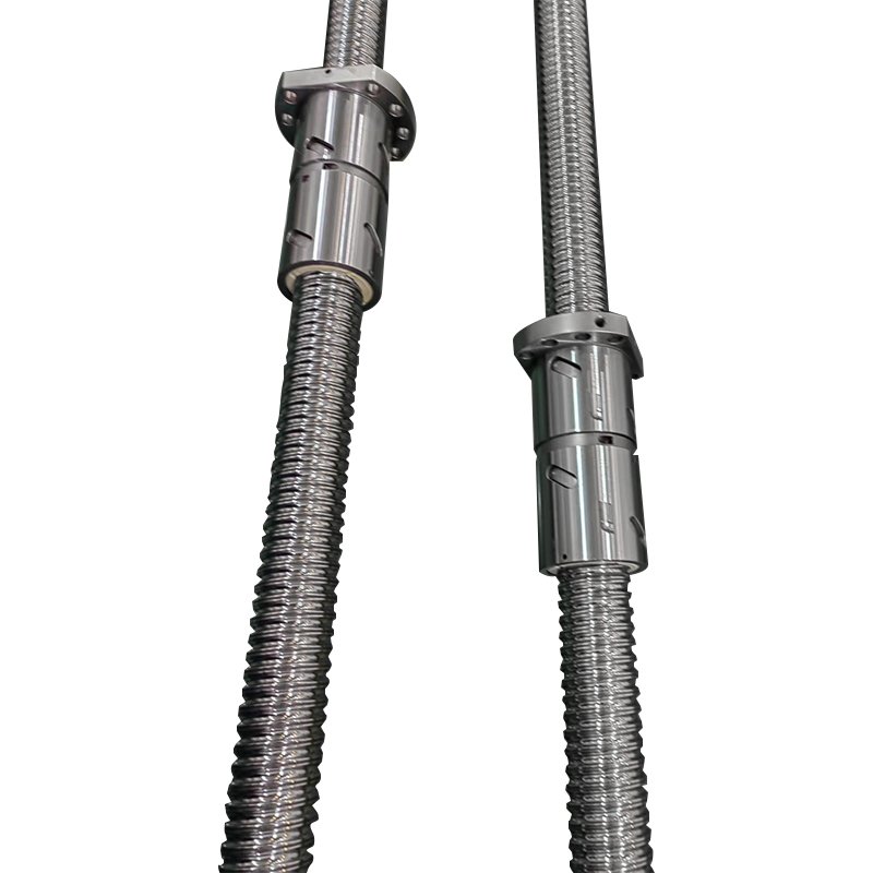 High Quality and High Precision Ball Screw Double Nut DFU2004 DFU2504 DFU2506 Ball Screw for CNC Machine and Industrial Robots