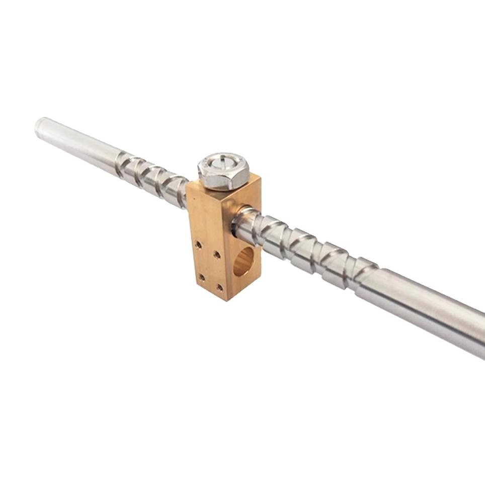 high quality custom low friction multiple thread endless self-reversing screw square thread lead mixing reciprocating screw