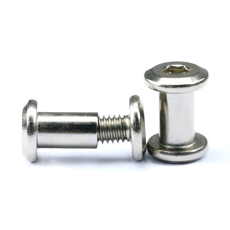 OEM ODM Small Shoulder Thumb Black Pan Flat Hex Hexagon Head Brass Aluminum Metal Stainless Steel Machine Chicago Tapping Screw