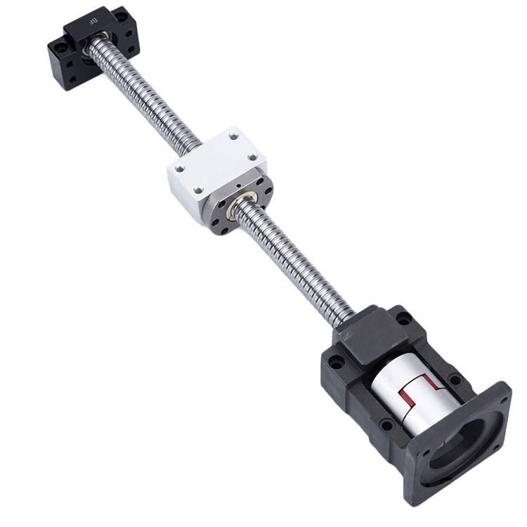 20mm Ballscrew SFU2005 CNC RM2005 Ball Screw Set Kit 1000mm + BK/BF15 Support + Coupler + Nut Housing + Motor Mount for Nema 34