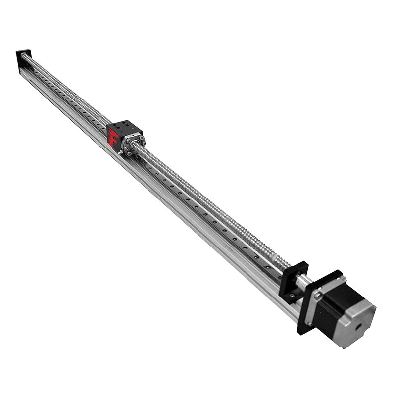 Aluminum Profile Ball Screw Linear Guide Rail 40mm Width Actuator