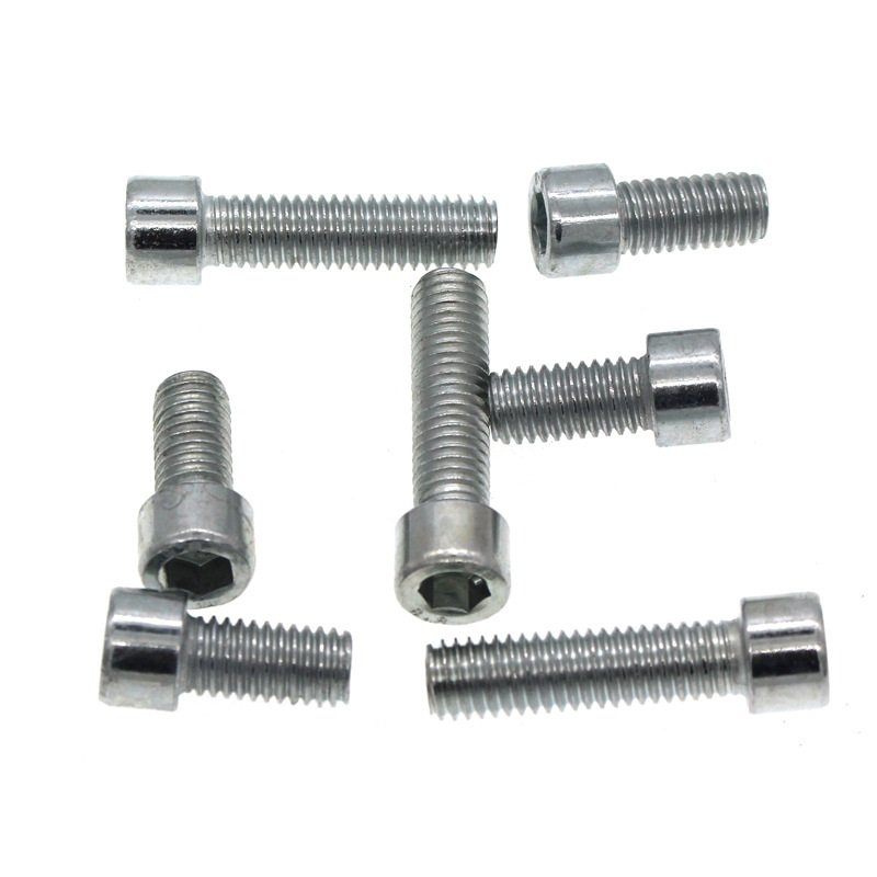 304 Stainless Steel Hexagon Three Set Screws Hexagon Flat Spring Washer Screw Cylindrical Head Set Screws