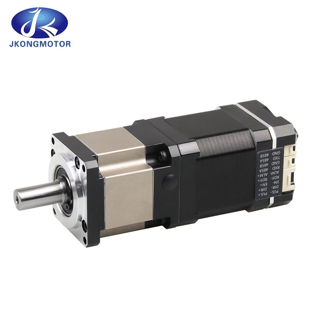 Canopen RS485 12 24Volt Integrated Servo Motor 1000ppr 17bit Linear Actuator Stepper Motor 2A 0.55N.m Nema 17 23 with Gearbox