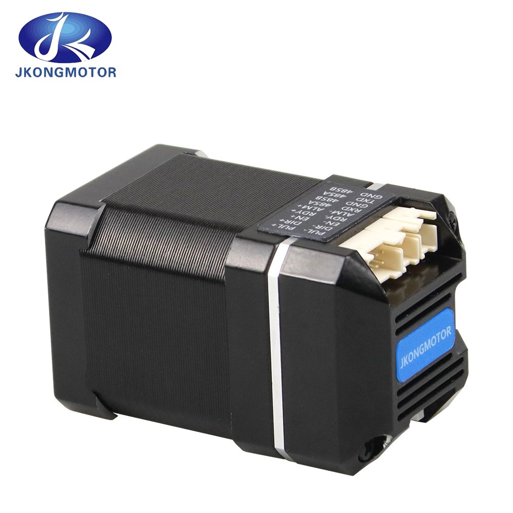 Canopen RS485 12 24Volt Integrated Servo Motor 1000ppr 17bit Linear Actuator Stepper Motor 2A 0.55N.m Nema 17 23 with Gearbox