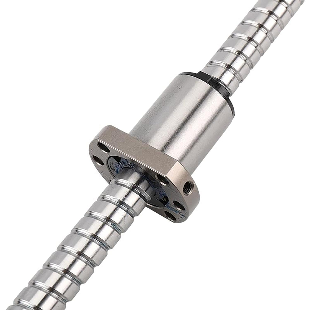 C5 Accuracy 25mm Ballscrew SFU2505 C5 Ground Grade High Precision Ball Screw 2505 L: 1000mm + Nut, Customized