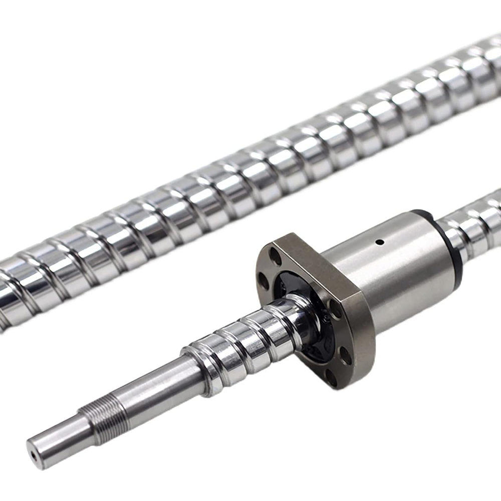 C5 Accuracy 25mm Ballscrew SFU2505 C5 Ground Grade High Precision Ball Screw 2505 L: 1000mm + Nut, Customized