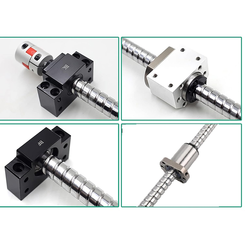 C5 Accuracy 25mm Ballscrew SFU2505 C5 Ground Grade High Precision Ball Screw 2505 L: 1000mm + Nut, Customized