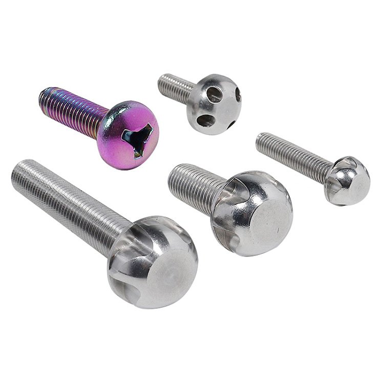 Stainless Steel Bicycle M6 M8 M10 M12 Torx Security Screw Anti-theft Screw
