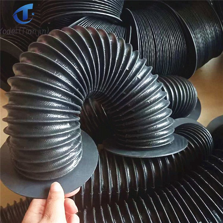 Round Telescopic Bellows Cover Protect Cylinder Oil Cylinder Lead Screw Dust Cover