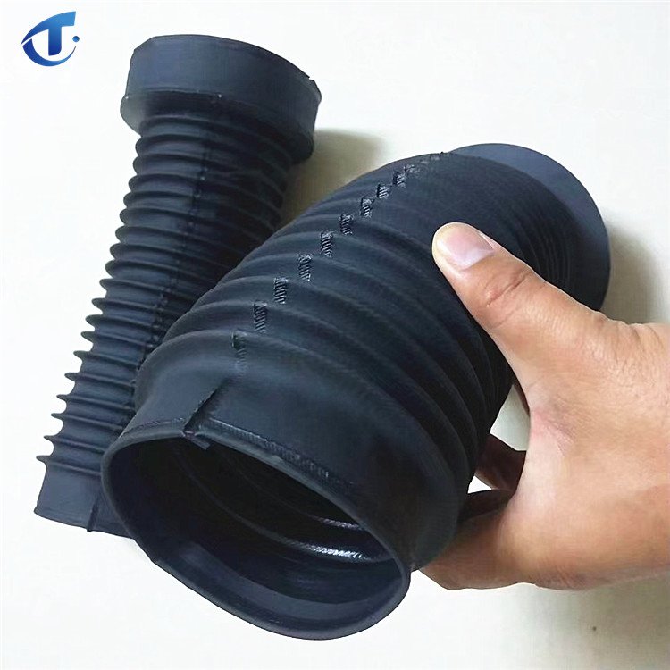 Round Telescopic Bellows Cover Protect Cylinder Oil Cylinder Lead Screw Dust Cover