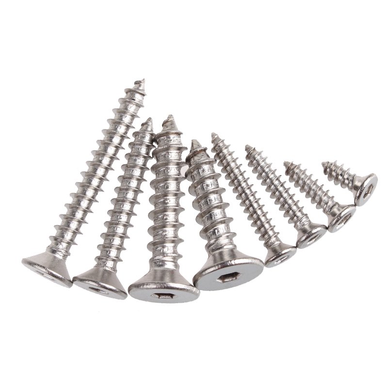 Custom Screw Manufacturer M3 M12 M16 Hex Head Nickel Chrome 304 316 316l Stainless Steel Self Tapping Screws