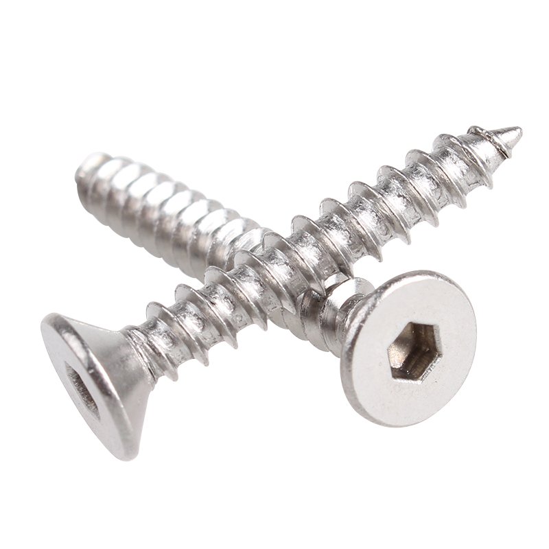 Custom Screw Manufacturer M3 M12 M16 Hex Head Nickel Chrome 304 316 316l Stainless Steel Self Tapping Screws
