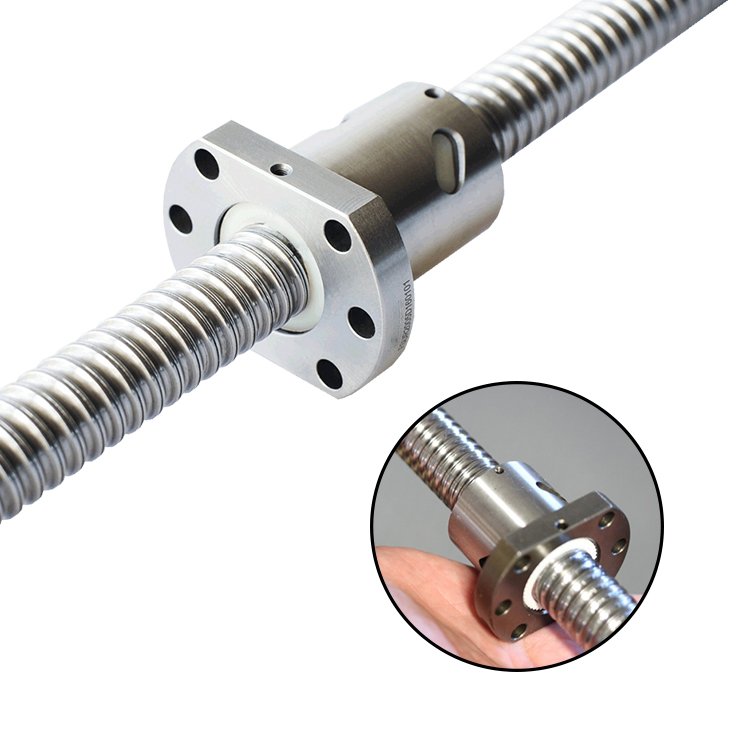 Factory Price Original RM1605 RM1204 Ball Screw SFU1204 1605 300 500 600 800mm 1500mm Custom Ballscrew