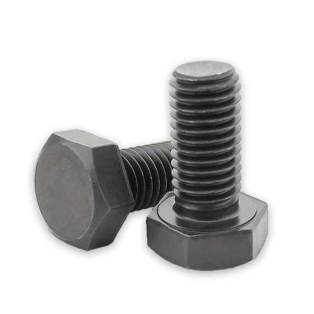 Factory directly supply grade 4.8 8.8 10.9 A193 A194 B7 high strength hdg metal black hex bolt and nut 30mm M8 M10 M16 m30