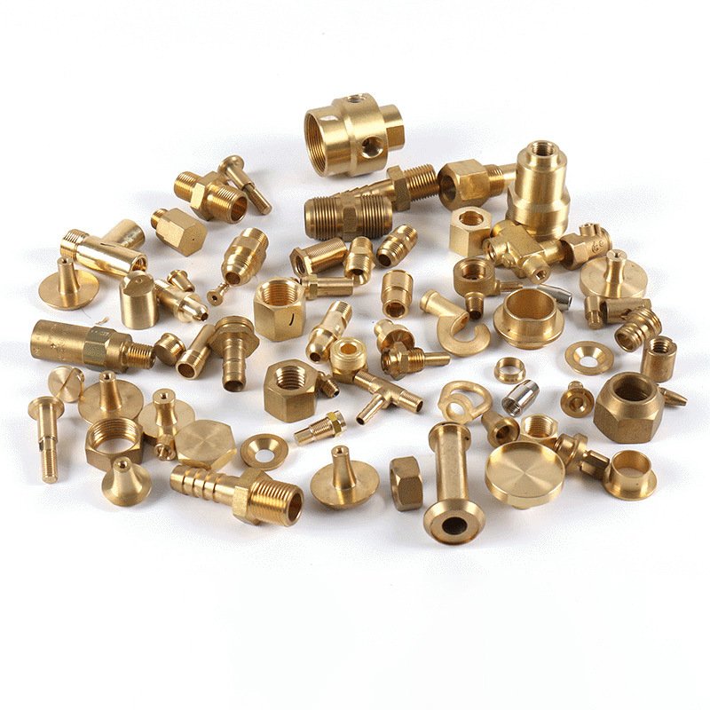 OEM Factory's Micro Machining CNC Machined 304 Stainless Steel Brass Screw Machine Parts For Drilling Rapid Prototyping Wire EDM