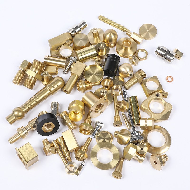 OEM Factory's Micro Machining CNC Machined 304 Stainless Steel Brass Screw Machine Parts For Drilling Rapid Prototyping Wire EDM