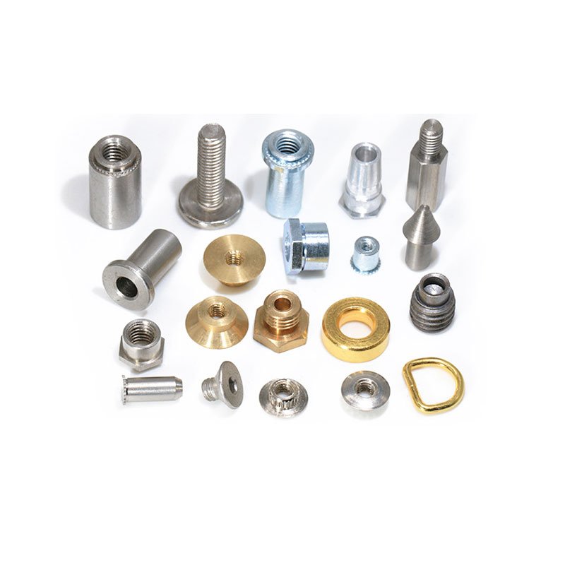 OEM ODM CNC Non-standard Hardware Aluminium Alloy Stainless Steel Brass Copper Gold Customization Nut Bolt Wansher Screw Parts