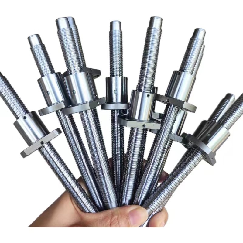 Cnc Ball Screw Linear Actuator Machinery Manufacturer Ball Lead Screw SFU4005,4010,5010,6310 Heavy Lead Screw Bearings Nut