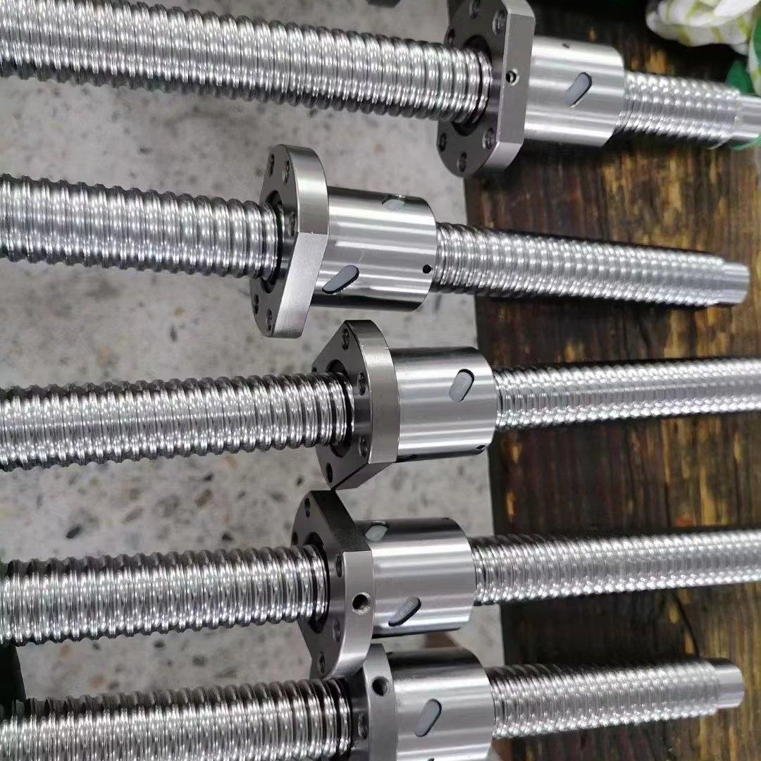 Cnc Ball Screw Linear Actuator Machinery Manufacturer Ball Lead Screw SFU4005,4010,5010,6310 Heavy Lead Screw Bearings Nut
