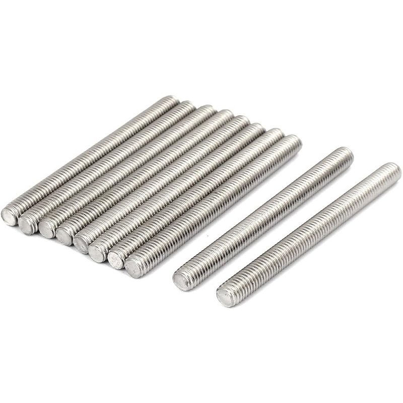 customized Aluminum Fasteners Double headed Studs and Rods with different head double end bolts and screw